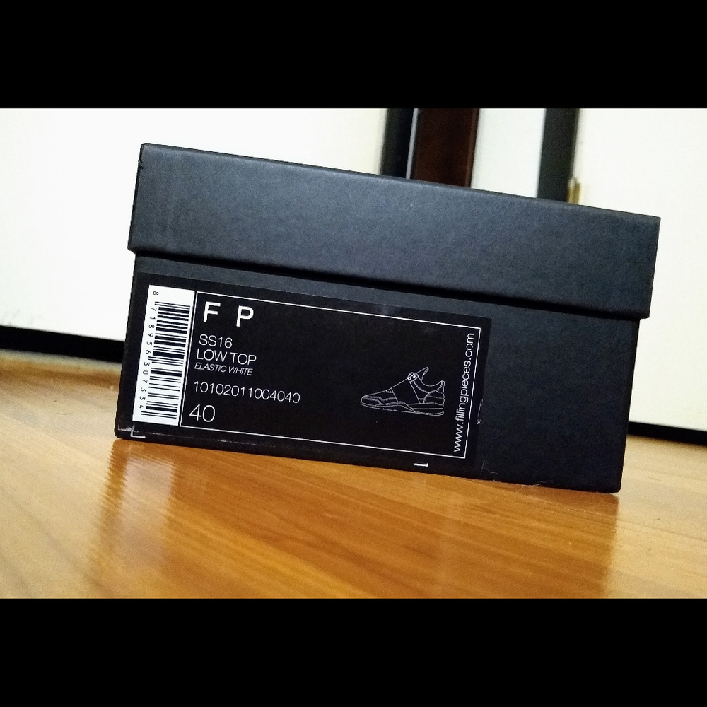 Filling Pieces SS16 Low Top Elastic White 40